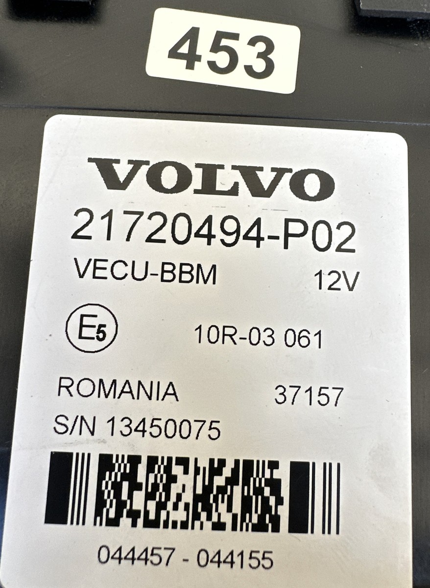 ✓ 2014-2021 Volvo VNM I-shift Cab Control Module VECU -BBM