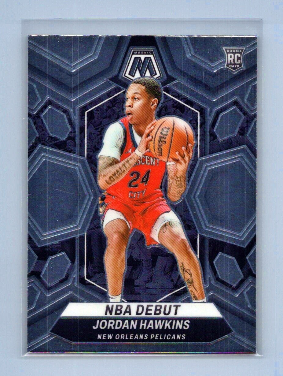 2023-24 Panini Mosaic #253 Jordan Hawkins NBA Debut RC New Orleans Pelicans