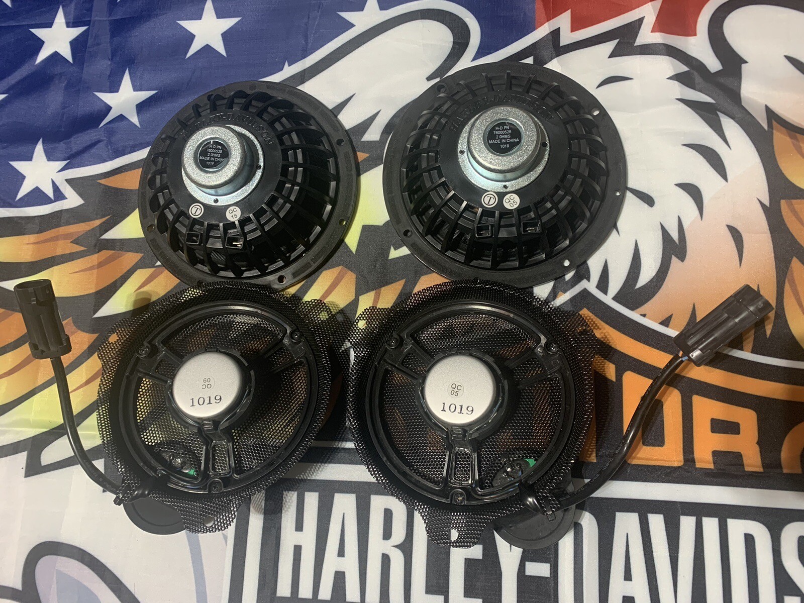 Harley OEM 1422 BOOM Audio Stage 2 Amp, Speakers, 6.5GT Navigation