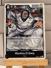 One Piece Card Game Monkey D. Garp R OP02-115 Paramount War English NM