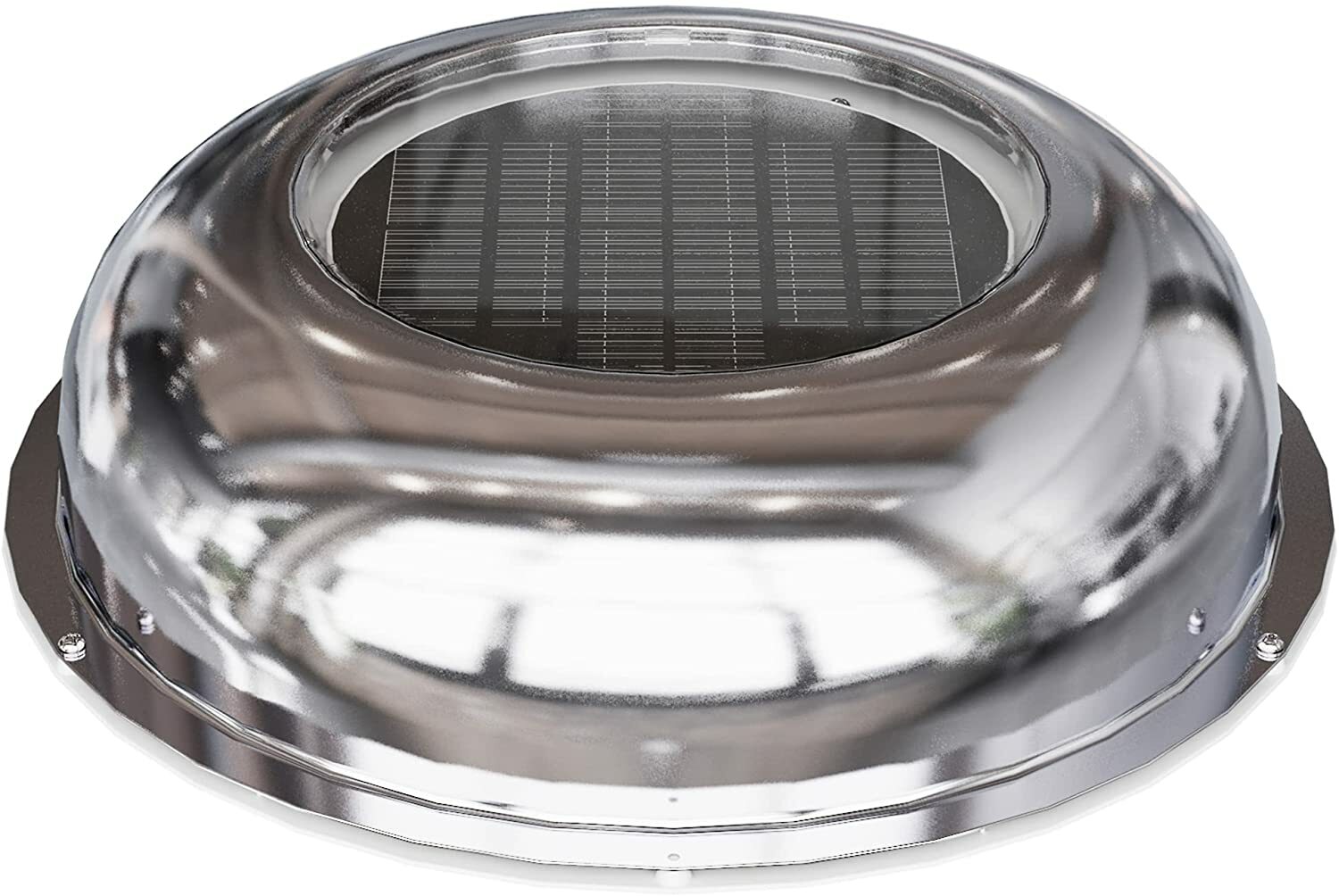 Solar Exhaust Fan Ventilation, Mute Solar Fan Stainless Steel with Battery  | eBay