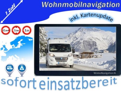 Wohnmobil   Reisemobil   Navigationsgerät   7 Zoll   Europa   Kartenupdate   3D
