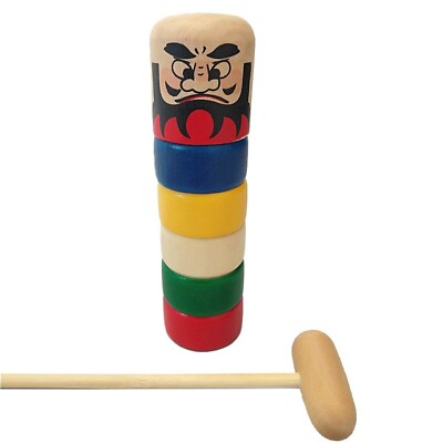 Daruma Otoshi Japanese Traditional Toy (7inch) 7inch | eBay