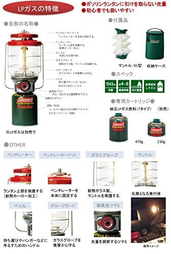 Coleman Outdoor Lantern 2500 North Star LP Gas Lantern | eBay