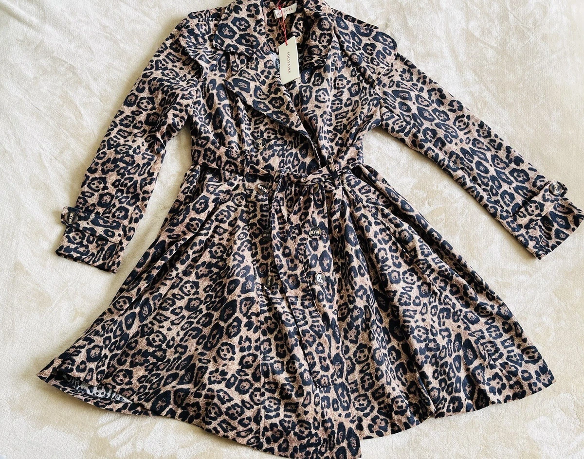Solitaire trench coat clearance