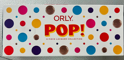 Orly Nail Lacquer POP! 6 Piece Summer Collection #185 #186 #187 #188 #189 #190