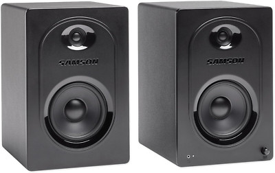 Pair M50 5'' Powered Studio/Computer/Podcast Reference Monitors Speakers
