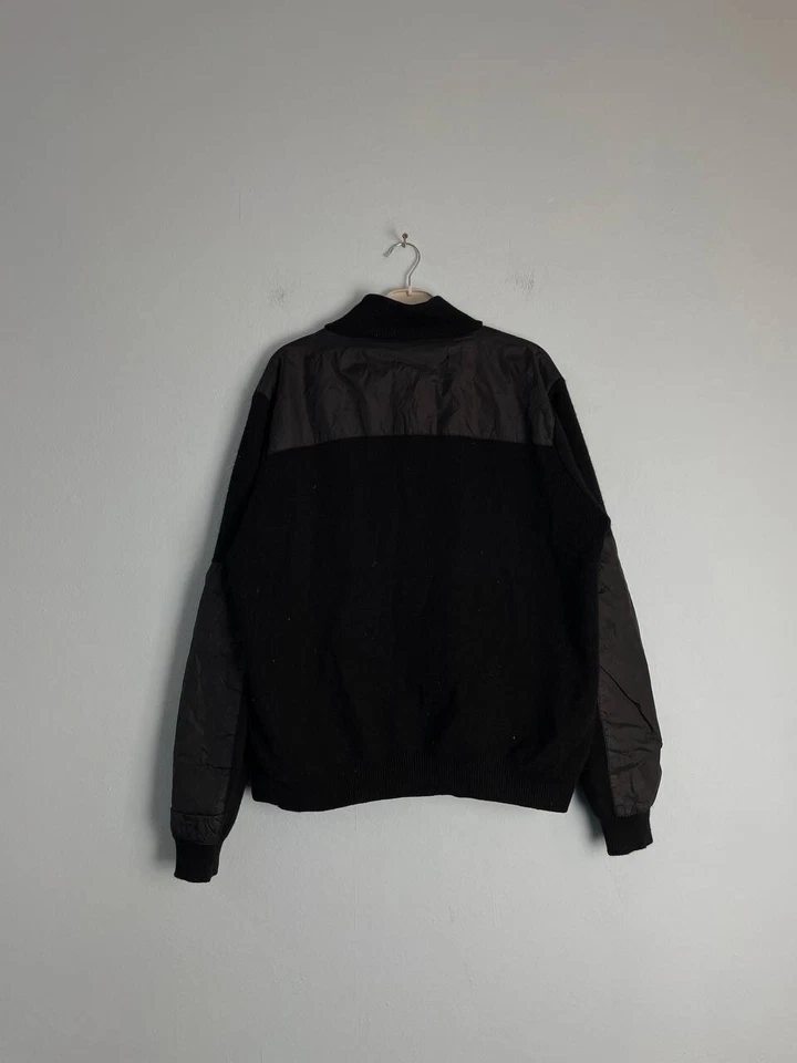 Prada Nylon Wool Hybrid Jacket Mens Size 54 - Image 2 of 4