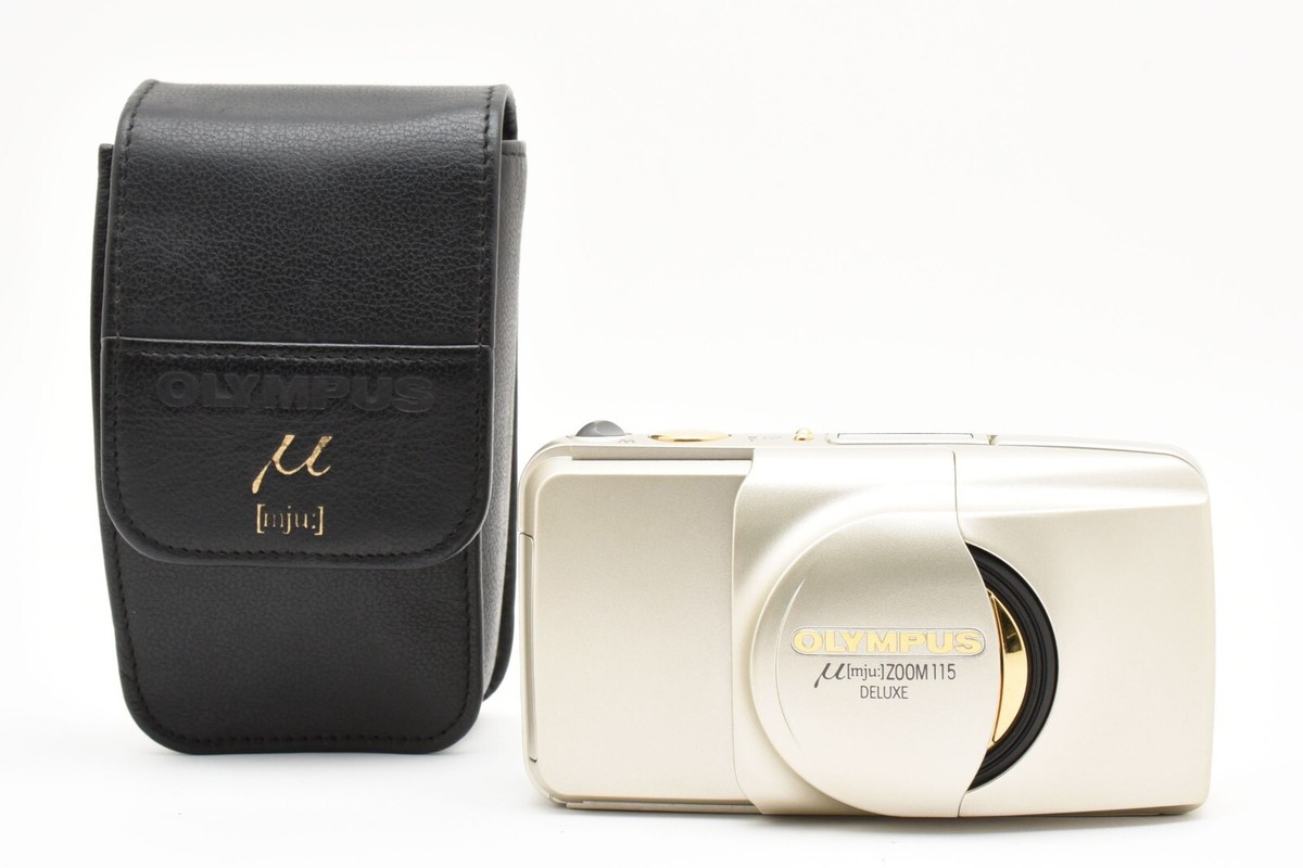 MINT w/Case] Olympus μ mju Zoom 115 Deluxe Point & Shoot