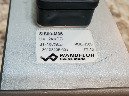 AS4Z100a-M35, Wandfluh, Solenoid Directional Control Valve SIS60-M35 - Bild 4 von 7