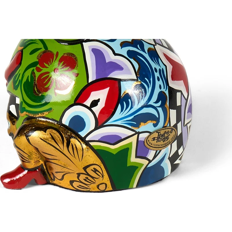 RANA Re dei Ranocchi Statua Scultura Tom's Drag 4435 Marvin Oro 10 cm Pop Art, fotografia 9 di 9