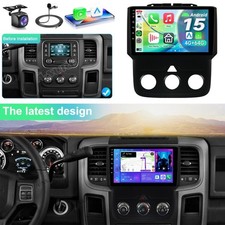 Android 15 Carplay For Dodge Ram 1500 2500 3500 2013-2018 Car Stereo Radio 464g