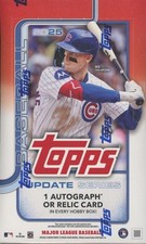 2025 Topps Update Series Baseball SEALED Hobby Box MLB Auto? Relic? #1 JA1