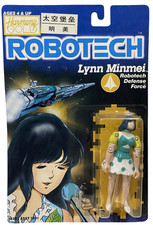 Figura de acción Robotech Lynn Minmei NUEVA Harmony Gold #7223 vintage 1992 Macross