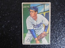 CLYDE KING BROOKLYN DODGERS 1952 BOWMAN  CARD#56