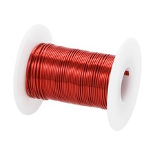 0.8mm Magnet Wire 72ft Enameled Magnet Winding Copper Wire 100g,Red