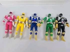 1993 Vintage lot of 5 Bandai Mighty morphing POWER RANGERS flip heads FIGURES