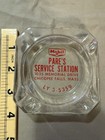 Vintage Mobil Pare’s Service Station Glass Ashtray - Chicopee Falls, Mass — photo 4