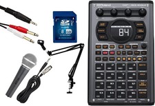 NEW Roland SP-404MKII Linear Wave Sampler Beat Machine Mic Stand Japan