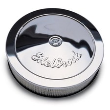 Edelbrock Air Cleaner 14 Round Chrome Pro-flo With Paper Filter For 4-barrel...