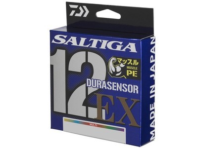 NEU Daiwa Saltiga Durasensor 12-Braid EX+Si3 Multi-Color 400m Geflochtene Schnur