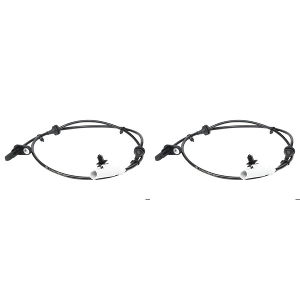2X Ate ABS-SENSOR Raddrehzahl ABS-FÜHLER Vorne Passend FüR Land Rover Range-image
