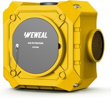 HEPA 3-Stage Negative Air Machine Commercial Air Scrubber Industrial Home Yellow