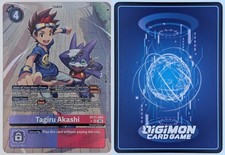 Tagiru Akashi BT21-088 SR (Alt) World Convergence Digimon Card Game EN