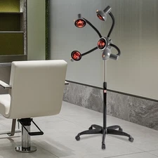 750W 5-Heads Infrared Hair Color Processor Perming Dyeing Lamp Hair Dryer Heater
