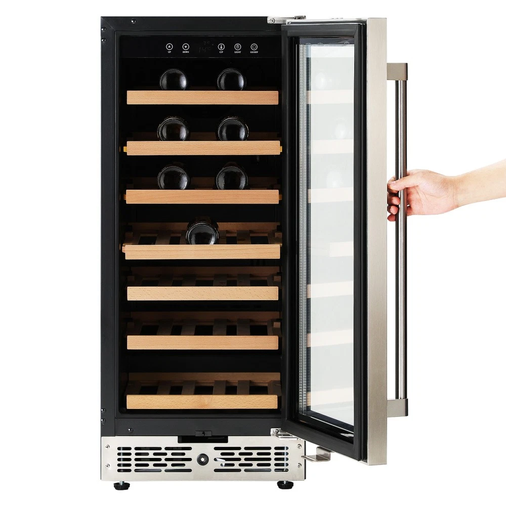 Freestanding 15” Wine Refrigerator Cooler Fridge for Max 33 Bottles Wine Fridge
Opens in a new windo