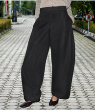 ZARA ZW COLLECTION STYLISH STRIPED LINEN BLEND PANTS sz M Retail price 99.90