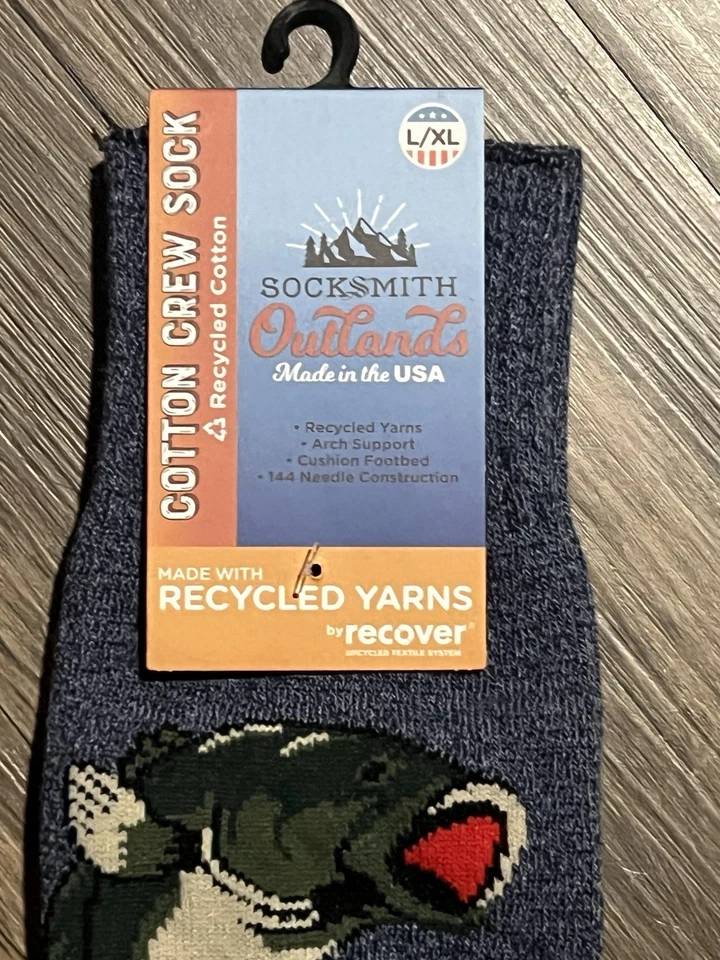 Calcetines Socksmith para hombre L/XL FISH Foto 2 de 4
