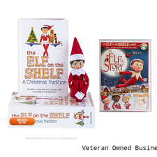 The Elf On The Shelf A Christmas Tradition Blue Eyed Girl North Pole Pixie-Elf