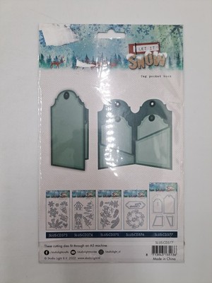 Studio Light Let It Snow Cutting Die-Nr. 377, Tag Pocket Book