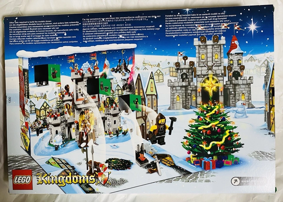 NEW LEGO Kingdoms Advent Calendar 7952 Queen Wizard Knights Castle Christmas F/S - Image 2 of 4