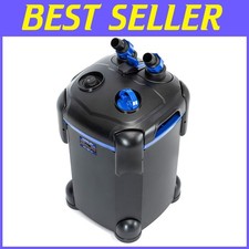 Ultra-Quiet 225GPH Canister Filter for Large Fish Tanks