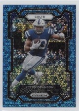 2023 Panini Prizm No Huddle Blue Prizm 46/95 Kylen Granson #128 13kh