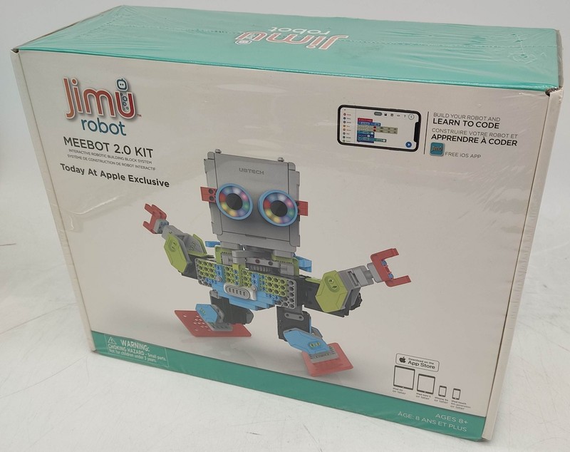Jimu Meebot Robot 2.0 Kit - Interactive Coding STEM Robot with App Control