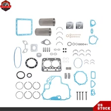 Tractor Z482 Engine Rebuild Kit Overhaul Set With Liner For KUBOTA T1600H