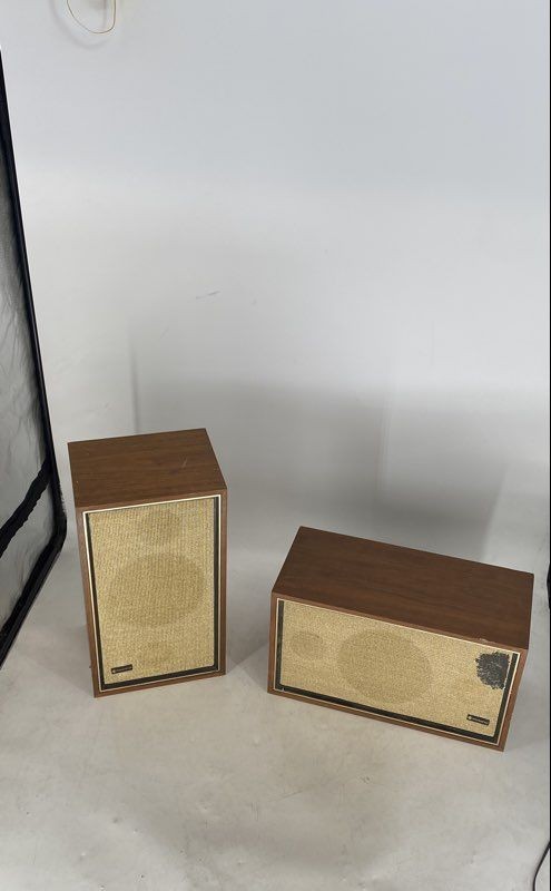 Vintage Criterion 100B 99-02131WX Input Music Power 30 W Wired Speaker Lot Of 2