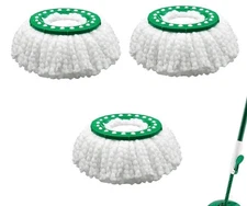 Reusable Mop Head Replacement for Libman Tornado Spin Mop Thick Microfiber Spin