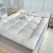 Soft Mattress Futon Mattress For Floor, Bed Mattress Topper For Sleeping -Zengb