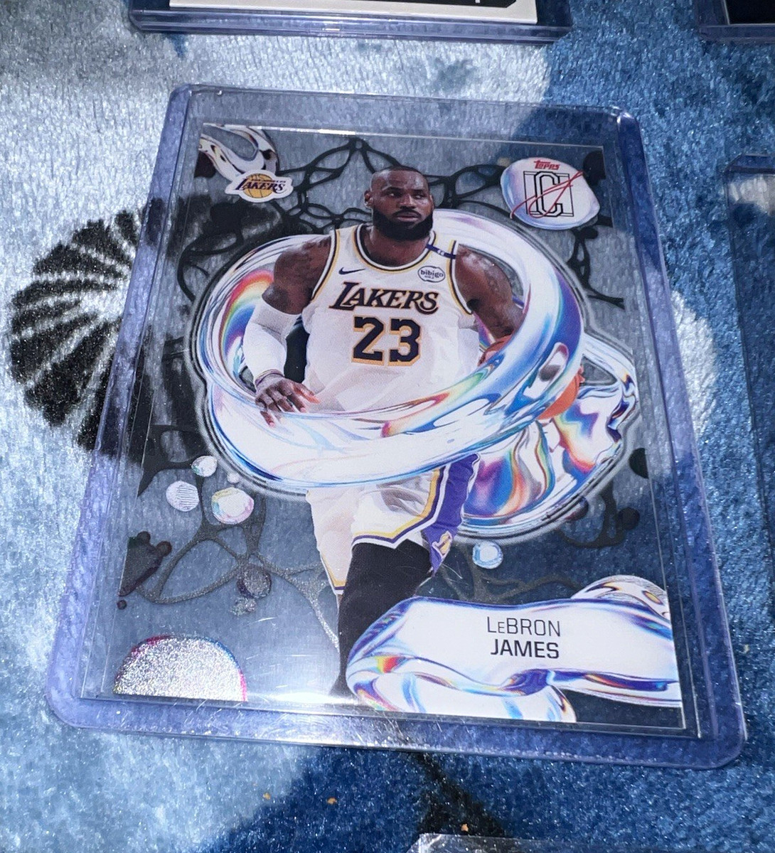 Topps 2025-26 Signature Class Fluidity Insert LeBron James Lakers FD-1