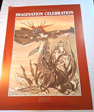 The Kennedy Center 2003 Imagination Celebration Poster Signed Michael Hague