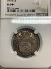 1685 AGA Italy TARI Naples-NGC MS64~ Beautiful Toning