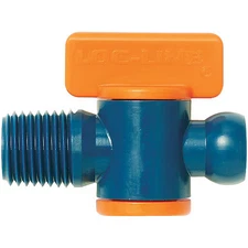Loc-Line 29452 Male Npt Valve,1/4-Pk10
