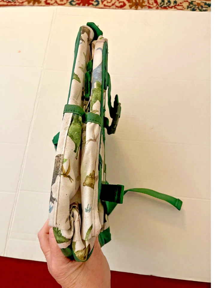 Pottery Barn 儿童侏罗纪恐龙背包迷你红色蓝色全新无标签 — 第 2/4 张图片