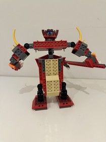 LEGO Creator 6751: Fiery Legend - 99% Complete w/light brick & Manual & Box