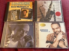 Lot of 4 CDs by Grover Washington Jr. (See Pics and Description for Titles) Jazz