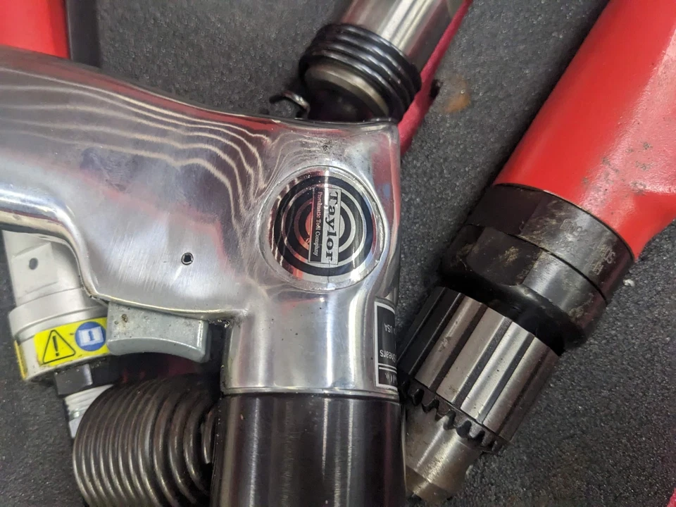 #bm572 Sioux srs10p21 Afeitadora Remache 1AM1551 Taladro Taylor Tijeras Aviación Lote Set Foto 3 de 4